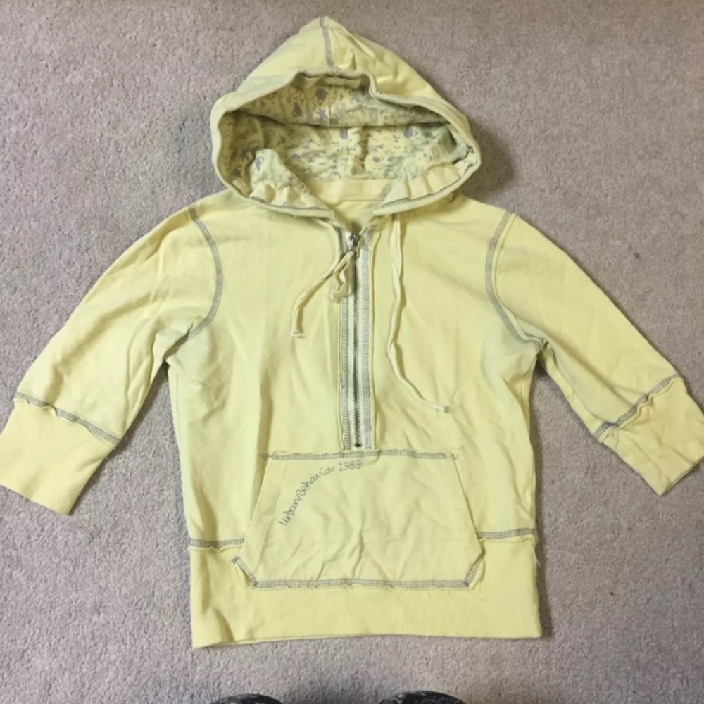 Quarter-Sleeve Sweatshirt